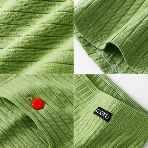 Calzoncillos de Algodón para Hombre, Tejidos, Transpirables, Ecológicos, Antibacterianos, de Color Sólido, Corte Holgado, Tallas XL-3XL - Product Image 3