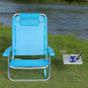 <span class=keywords><strong>เก้าอี้</strong></span>ชายหาด<span class=keywords><strong>พับ</strong></span>ได้สำหรับตั้งแคมป์กลางแจ้ง <span class=keywords><strong>เก้าอี้</strong></span>ชายหาดสำหรับผู้ใหญ่ น้ำหนักเบา พกพาสะดวก - Product Image 4