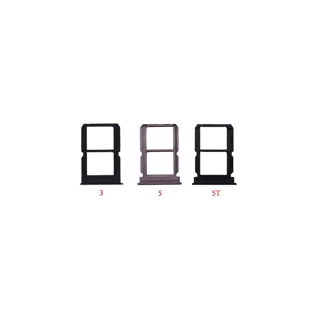 Mobile Phone Accessories Sim Card Tray for One Plus One 3 5 5t 6 Sim Holder Slot Plate