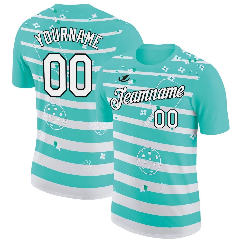 Pickleball Jerseys for Men Machine Embroidery Applique Breathable Sweat-Wicking Adults Outdoor Sports Badminton Jerseys Set