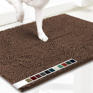 Wasser aufnahme <span class=keywords><strong>Shaggy</strong></span> Rug Latex Rücken Rutsch feste Toiletten boden Bade matten Atmungsaktiv und für Hunde Anwendung - Product Image 3