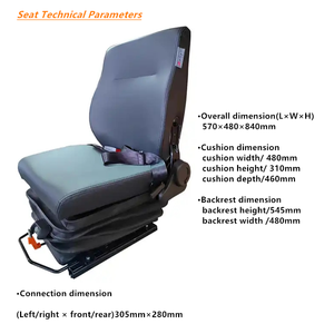 Siège de camion robuste de rechange pour <span class=keywords><strong>Volvo</strong></span> - Product Image 4