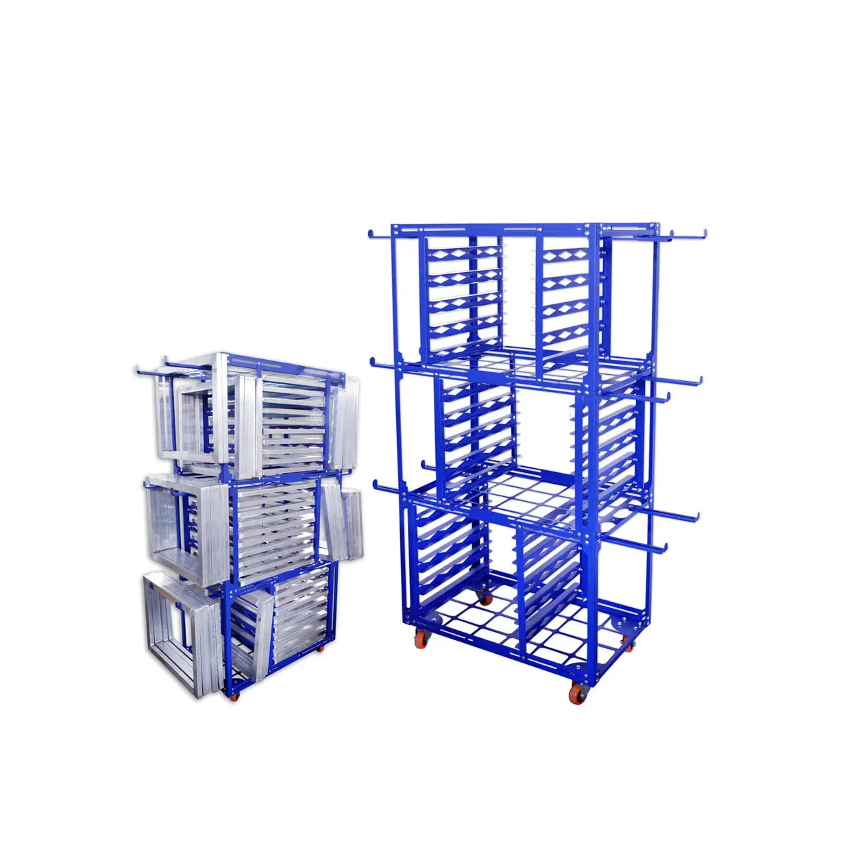 Multifunctional Heavy Duty Powder Plated Industrial Racking Storage Folding Shelf Pallet Rack Van Shelving