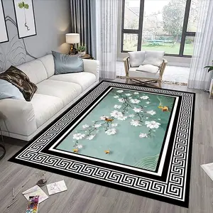 The most beautiful luxury carpet for modern living room sharp modern 5D motifs with sharp printing technology