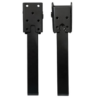 Pieds pliables à faible encombrement en fer moderne, pieds de table en épingle à cheveux robustes et portants pour table, canapé, armoire, RV