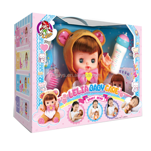 Children Gift Super Cool Plastic Fashion Dressing <strong>Doll</strong> Girl With Pretty Skirt - Product Image 6