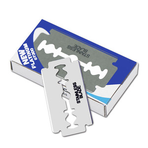 Wholesale classic sharp safety stainless steel men's shaving double edge razor blade