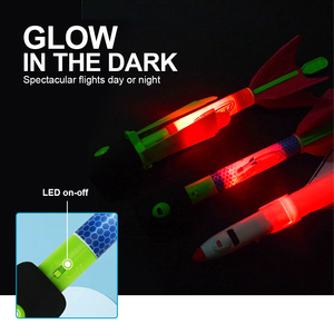 Nhựa Súng cao su tên lửa phóng không khí bọt ngoài trời bay spinner Đồ chơi cho trẻ em lứa tuổi 8 + EN71 chứng nhận biglittle vui vẻ cát - Product Image 4