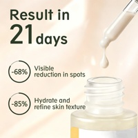 Sérum Éclaircissant Vegan ETRUN ALISA Marque Privée, Hyperpigmentation, 24% Ultra-Concentré, 10% Niacinamide, 7% Arbutine, Visage