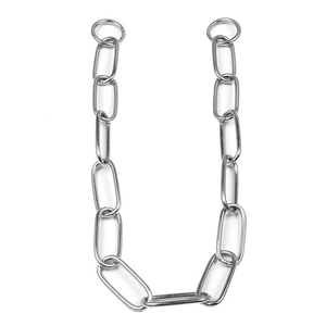 <span class=keywords><strong>Collar</strong></span> de <span class=keywords><strong>entrenamiento</strong></span> <span class=keywords><strong>para</strong></span> perros antimordida cromado directo de fábrica, cadena de estrangulación de <span class=keywords><strong>entrenamiento</strong></span>, collares <span class=keywords><strong>para</strong></span> mascotas <span class=keywords><strong>para</strong></span> <span class=keywords><strong>entrenamiento</strong></span> de obediencia - Product Image 6