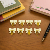 Dollar Center Manufacturer Mini Pinces à cheveux en feutre couleur jaune clair Modèle 10065