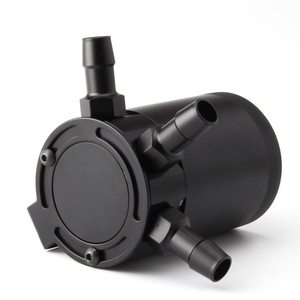 Universal Car Racing baffled nhôm 3-Port bắt dầu có thể Tank Reservoir separator - Product Image 1