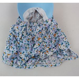 Chapeau de soleil à large bord pour femmes, imprimé floral, protection UV, couvre-cou, pour la cueillette du thé, le cyclisme - Product Image 5