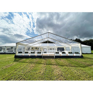 เต็นท์งานแต่งงานกันน้ำ PVC ใส ลดราคาพิเศษ พร้อมโครงอะลูมิเนียม สำหรับงานแสดงสินค้าและนิทรรศการกลางแจ้ง - Product Image 1