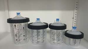 200/400/600/800ml <span class=keywords><strong>accessoires</strong></span> de finition de carrosserie de voiture tasses de mélange peinture pistolet à peinture tasse de peinture en aérosol - Product Image 6