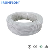 Pabrik FEP kawat listrik UL10308 20AWG 200C 600V kawat Ultra tipis kursi mobil pemanas Multi filamen kawat suhu tinggi