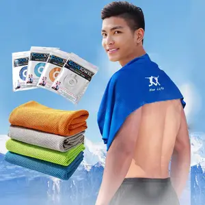 La migliore vendita Super secco microfibra Tennis Sport ghiaccio di raffreddamento asciugamano per la vendita Sport palestra nuoto asciugamani freddi