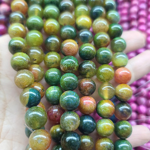 AB0877 New Rainbow Multicolor Multicolored <strong>Agate</strong> Gemstone Stone <strong>Beads</strong> Green Blue Red Yellow Fire <strong>Agate</strong> <strong>Beads</strong> - Product Image 3