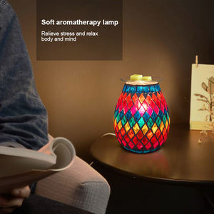 <span class=keywords><strong>Lampe</strong></span> électrique pour diffuseur d'arôme, boule de verre en forme d'œuf, vente en gros, brûleur de cire - Product Image 5