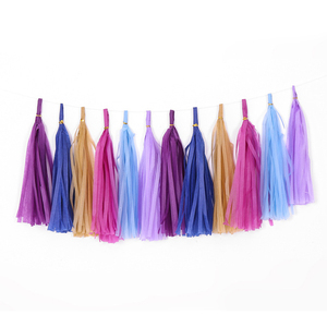 ลูกโป่งกระดาษฟอยล์หลากสี,ธงราวแขวนตกแต่งงานปาร์ตี้ - Product Image 5