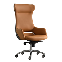 Chaise de jeu ergonomique de luxe réglable, design moderne du milieu du siècle, confortable, dossier haut en PU, pour bureau à domicile