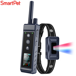 Collier d'entraînement pour chien SmartPet avec télécommande, dispositif de dressage électrique rechargeable pour chiens avec écran LED et réglable - Product Image 1