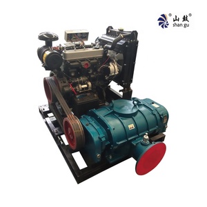La Tecnología Biofloc Requiere Aireación Agresiva - El Soplador <span class=keywords><strong>de</strong></span> Raíces Proporciona Aire Constante, Mantiene el Floculado Suspenso, Agricultura <span class=keywords><strong>de</strong></span> Cero Intercambio - Product Image 1