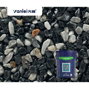 Peinture de sol extérieure de haute qualité en gros d'usine, revêtement liquide, pierre, galets, résine époxy, imperméable, construction facile - Product Image 2