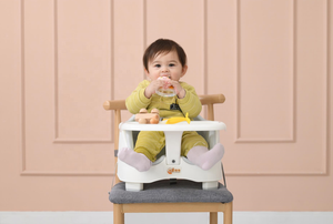 Siège <span class=keywords><strong>rehausseur</strong></span> pour tout-petits Lollipoppera pour table à manger avec harnais à 3 points, multicolores, facile à nettoyer et adapté aux voyages - Product Image 5