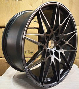 OEM diseño precio barato 18 19 pulgadas 5x5x120 112 polvo recubierto negro forjado rueda de coche para <span class=keywords><strong>BMW</strong></span> - Product Image 4