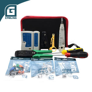 Gcabling Network Cabling Tool Kit Hand crimp ing Rj45 Tool Lan Kabel <span class=keywords><strong>tester</strong></span> Ethernet Set RJ45 Network Tool Kit - Product Image 3