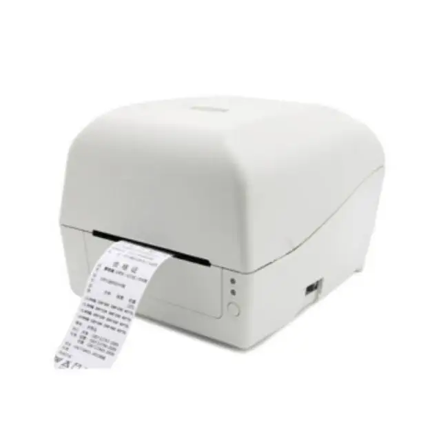 Máquina de impressão de etiqueta tipo térmica cp2140, impressora de transferência térmica