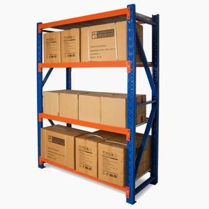 Estantería metálica de alta resistencia de 5 niveles sin tornillos, ajustable, para almacenamiento en el hogar, garaje o almacén, con tableros de madera. - Product Image 6