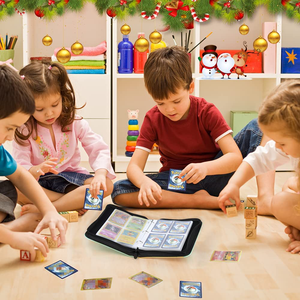 Reliure pour cartes à collectionner pour cartes <span class=keywords><strong>Pokémon</strong></span> Album de cartes de visite <span class=keywords><strong>Livre</strong></span> de collection avec 400 pochettes - Product Image 6