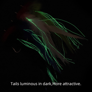 Señuelo de Pesca con Forma de Gallo de 5.91 Pulgadas, con Anzuelo de Pescado con Púas, Tamaño 5/0, para Pesca de Trucha, Lucio, Atún y Lucioperca - Product Image 5