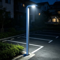 Lampadaires LED de haute qualité, super lumineux, éclairage paysager de jardin, lampadaires décoratifs d'extérieur avec indice de protection IP65