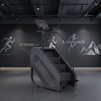Machine à grimper les escaliers commerciale Langmai Cardio Stepper, équipement de fitness pour salle de sport, commande en gros