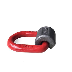 Fabricant bon marché solide 0.5T 1T 1.5T 2T 5T 8T <span class=keywords><strong>10T</strong></span> G80 Point <span class=keywords><strong>de</strong></span> <span class=keywords><strong>levage</strong></span> à souder sur une <span class=keywords><strong>manille</strong></span> pivotante à anneau en D - Product Image 1