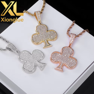 จี้รูปดอกพลัมประดับเพชรโมอิสซาไนต์ VVS แบบ Iced Out เงินแท้ S925 เครื่องประดับฮิปฮอป ชุบทองแท้ ดีไซน์ดอกไม้แบบ Pave Setting ประดับเพชรระยิบระยับ - Product Image 1