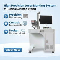 Nouvelle machine de marquage laser CO2 à refroidissement par air, écoénergétique, de bureau, compatible DXF/PLT/BMP/AI, pour une utilisation commerciale à production longue durée