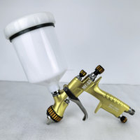 Pistola de Pulverización de Aire de Baja Presión y Alta Atomización, Pistola de Pulverización de Alta Eficiencia para Ahorrar Pintura, Pistola de Pulverización Duradera para Pintura Automotriz MC-25modei