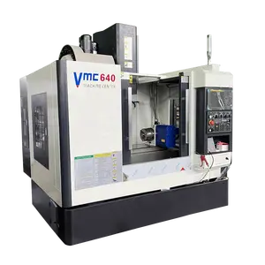 Vmc640 mesin pemotong logam manufaktur CNC pusat mesin bor ChinaCNC Vmc harga