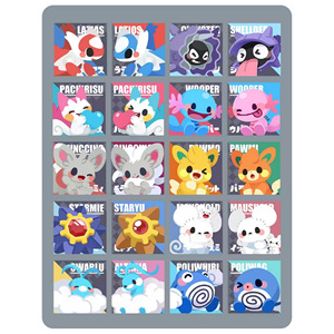 YQ Wholesale Cartes de collection classiques à grande tête, jouets, cartes japonaises, 151 cartes Pokémon, Fan Art, Boîte mystère Pokémon, Cadeau - Product Image 4