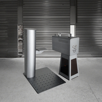 Machine de marquage laser à fibre portable de 2 watts refroidie par air pour matériaux métalliques et non métalliques avec prise en charge DXF/BMP/AI/DST