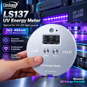 Medidor UV Profesional LS137 para Medición de Energía y Temperatura de Curado LED de 340-420nm - Product Image 1
