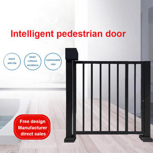 Pasadizo automático inteligente, diseños publicitarios, acceso, puerta de valla abatible, puerta de paso peatonal para entrada/salida - Product Image 3