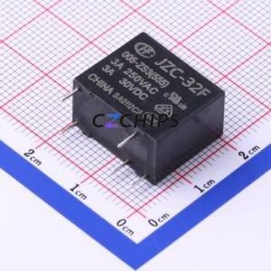 JZC-32F/005-ZS3(555) Power Relay Through hole,10.2x18.4mm Relay 5V 1 Changeover: 1C (SPDT-Changeover)::: 5 3A-30VDC/3A-250VAC - Product Image 1