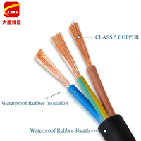 450/750V 10A 2-5*2,5mm 90~120 für Industrielle Wasserversorgungssysteme JHS Kupfer Tauchpumpenkabel mit Flexibler Gummimantel