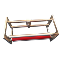 Support de fixation pour rouleau de platine TTO métallique de taille personnalisée, à alimentation intermittente/ Continue, VJ MI