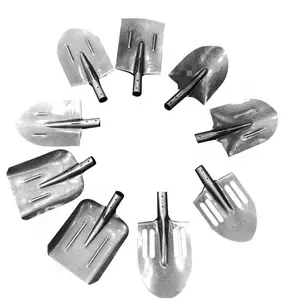 Outils agricoles Tangshan Kingtools, acier ferroviaire Mn50, peinture vernie, type russe, pointe <span class=keywords><strong>ronde</strong></span> <span class=keywords><strong>carrée</strong></span>, <span class=keywords><strong>pelle</strong></span> F102, tête de fourche - Product Image 1